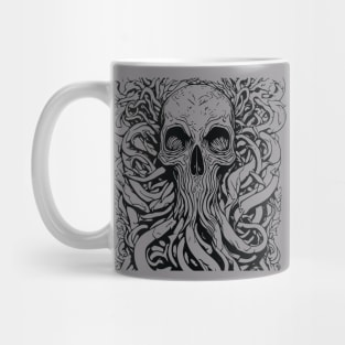 octopus metal design Mug